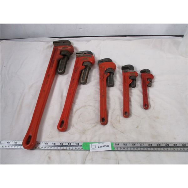 Pipe Wrenches 8, 10, 14, 18, 24"