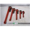 Image 1 : Pipe Wrenches 8, 10, 14, 18, 24"