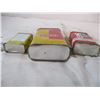 Image 4 : (3) vintage oil tins