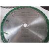 Image 2 : 7.25-7.75 saw blades + cutoff disc (5 saw plates)