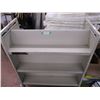 Image 1 : library metal cart on wheels 37x18