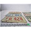 Image 2 : (6) 1971-76 Sask Licence Plates