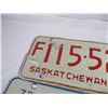 Image 4 : (6) 1971-76 Sask Licence Plates