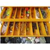 Image 3 : Plastic Tackle Box with Fishing Supplies