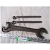 Image 1 : (2) Spark Plug Wrenches Plus Other Wrench