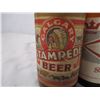 Image 4 : (4) Vintage Beer Bottles with Labels