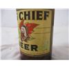 Image 4 : Vintage Big Chief Beer Bottle with Label and Cap