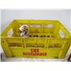 Image 4 : Plastic Crate with Vintage Beer Bottles and Labels