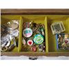 Image 2 : Wooden Jewelry Box, Costume Jewelry, Pendants Plus Misc