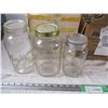 Image 4 : Lot of 12 Jars (Quarts and 2 Half Gallon)