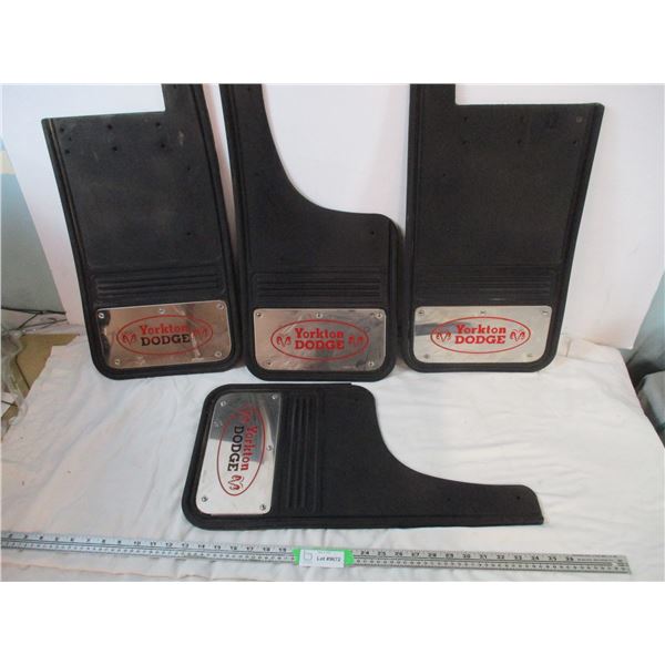 4 Mudflaps (Yorkton Dodge Advertising)