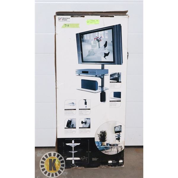 NEW WALL MOUNT GLASS SHELVING UNIT