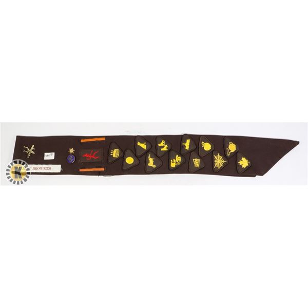 BROWNIE SASH AND COLOR PADDLES