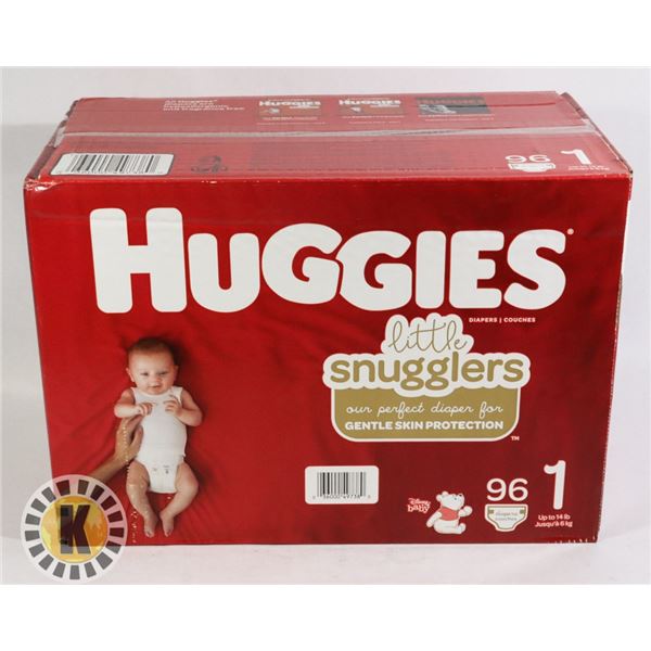 CASE OF HUGGIES SIZE 1