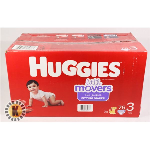 CASE OF HUGGIES SIZE 3