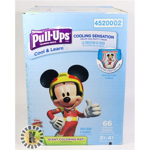 CASE OF HUGGIES PULL-UPS SIZE 3T-4T