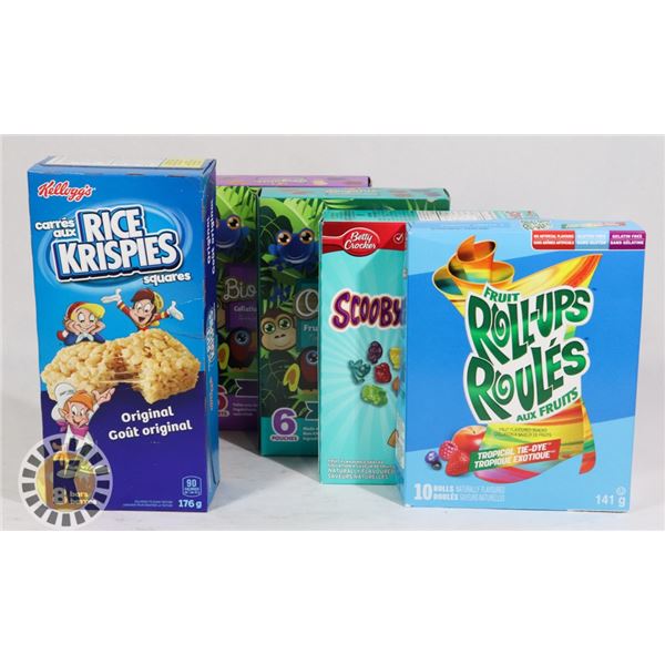 BAG OF ASSORTED SNACKS