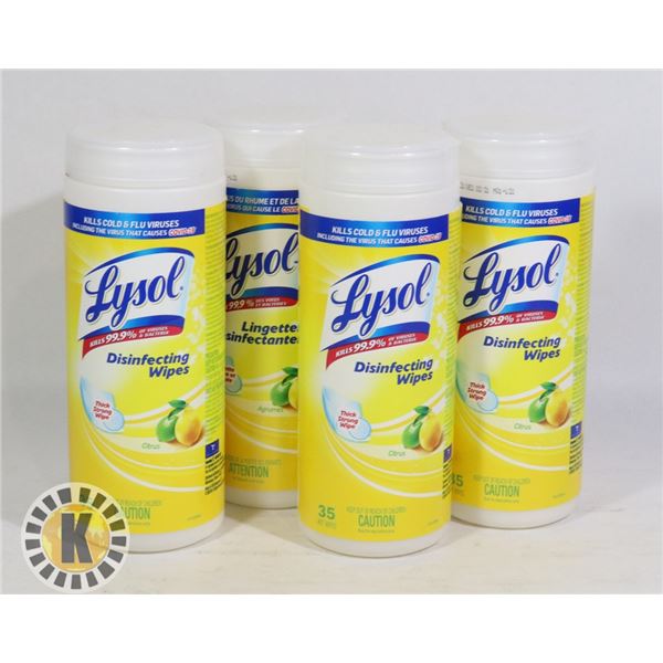BAG OF LYSOL DISINFECTING WIPES