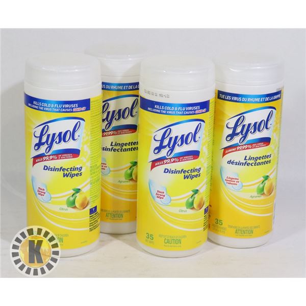 BAG OF LYSOL DISINFECTING WIPES