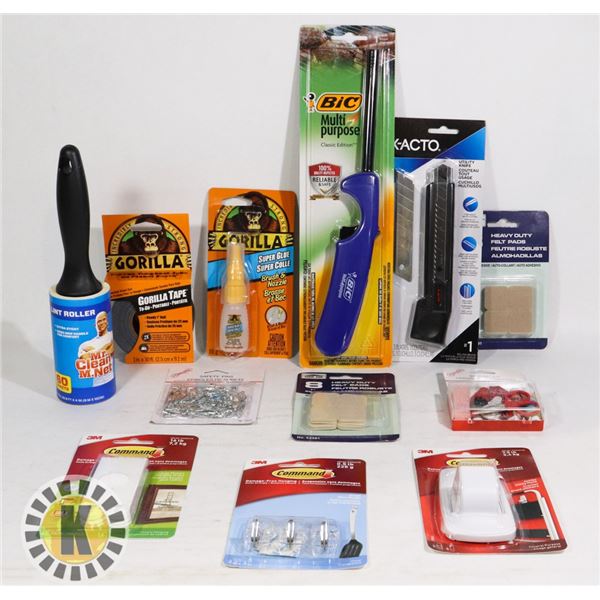 BAG OF ASSORTED STATIONARY