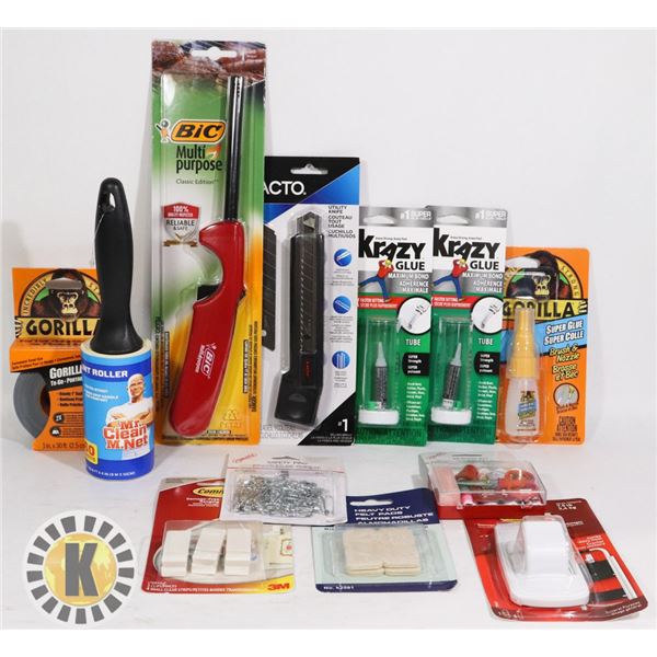 BAG OF ASSORTED STATIONARY