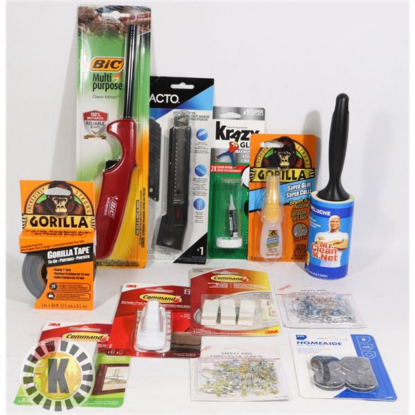 BAG OF ASSORTED STATIONARY