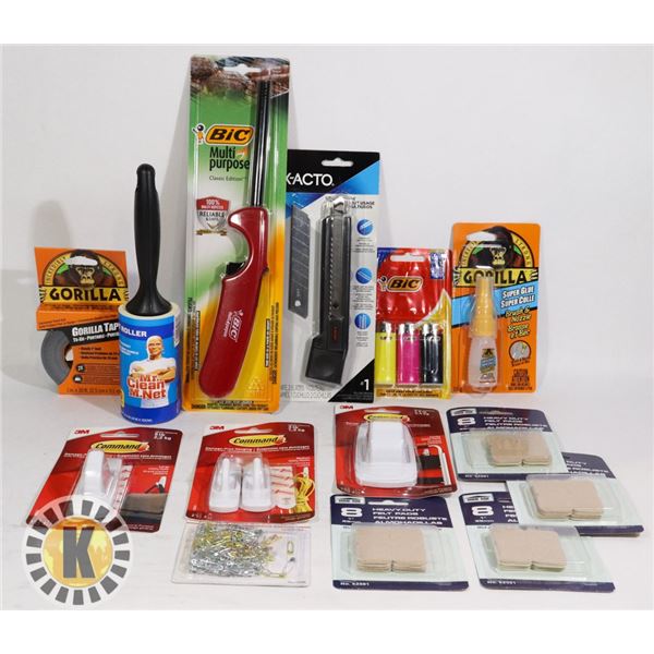 BAG OF ASSORTED STATIONARY