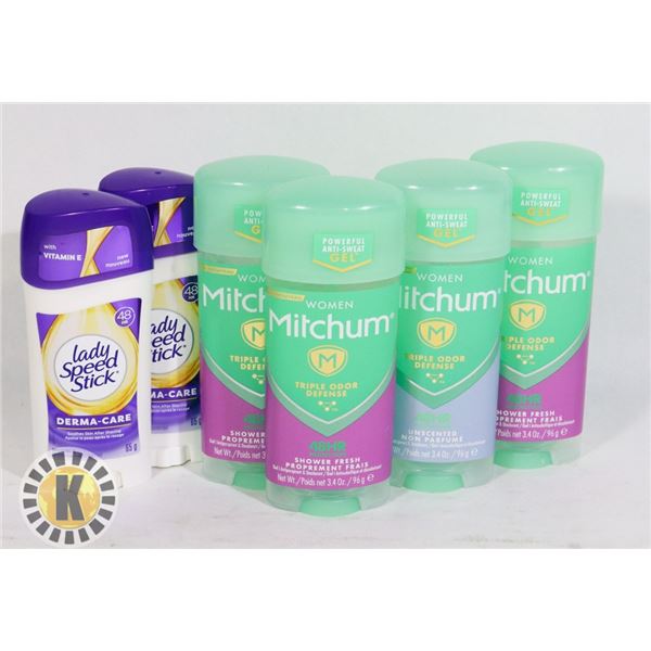 BAG OF WOMEN MITCHUM TRIPLE ODOR DEFENSE