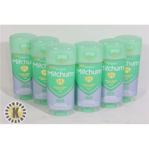 BAG OF WOMEN MITCHUM TRIPLE ODOR DEFENSE