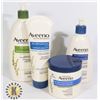 Image 1 : BAG OF ASSORTED AVEENO SKIN CARE PRODUCTS