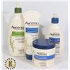 Image 1 : BAG OF ASSORTED AVEENO SKIN CARE PRODUCTS