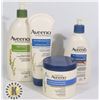 Image 1 : BAG OF ASSORTED AVEENO SKIN CARE PRODUCTS