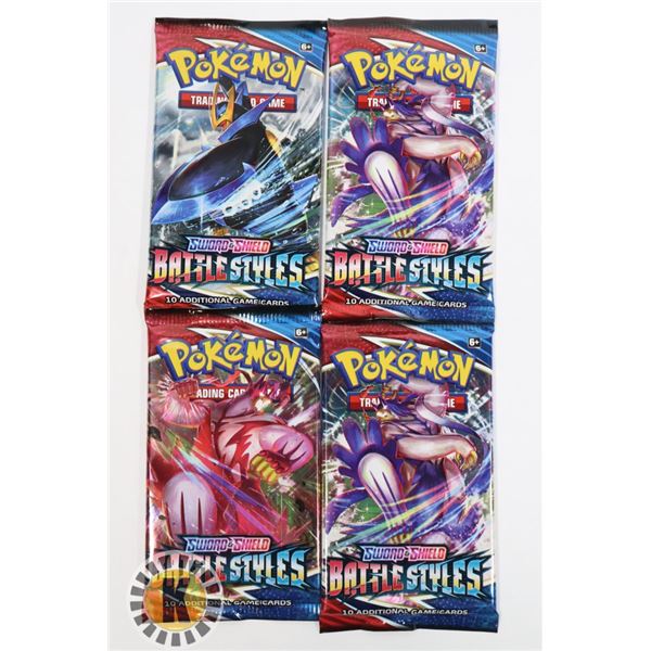 POKEMON x4 COLLECTORS BOOSTER PACKS, NEW SEALED