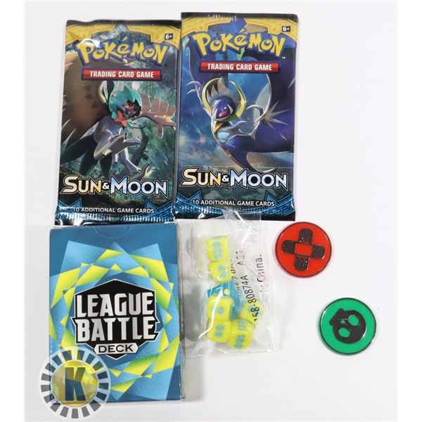 POKEMON x2 COLLECTORS BOOSTER PACKS & BATTLE DECKS