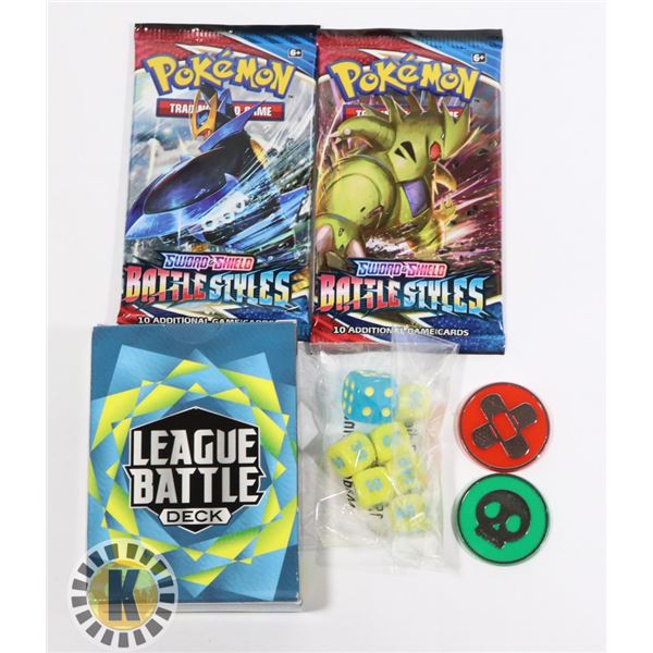 POKEMON x2 COLLECTORS BOOSTER PACKS & BATTLE DECKS