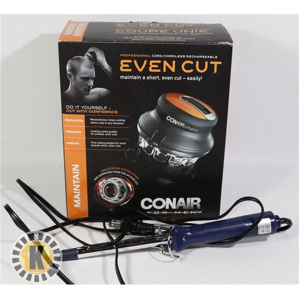 ESTATE HAIR CURLER & CONAIR EVEN CUT HC900ANC
