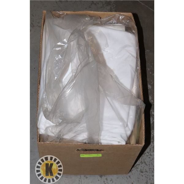 BOX OF ASSORTED  LARGE FABRICS