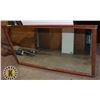 Image 1 : LARGE FRAMED MIRROR- 46" BY 26''