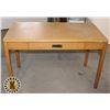 Image 1 : ONE DRAWER DESK (APPROX. 30" TALL X 45" WIDE X 22"
