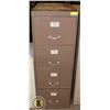 Image 1 : 4 DRAWER METAL FILE CABINET