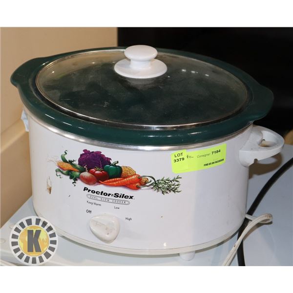 PROCTOR SILEX OVAL SLOW COOKER