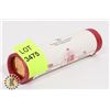Image 1 : UNCIRCULATED ROLL OF CANADIAN PENNIES