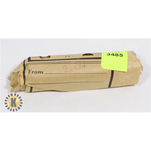 ROLL OF 2004 CANADIAN PENNIES