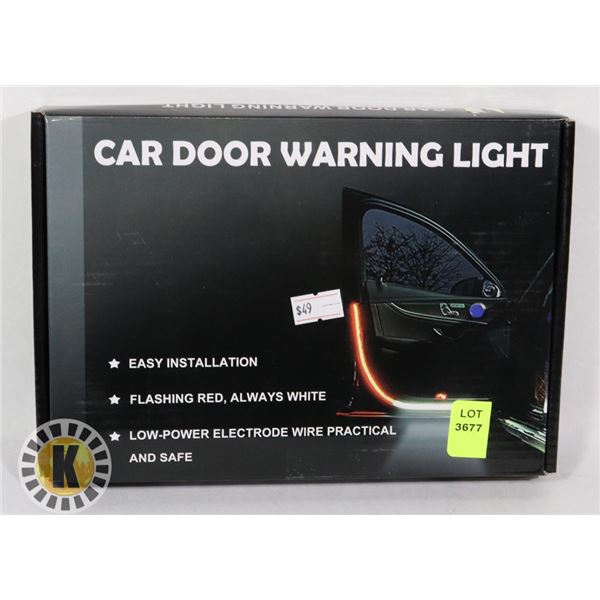 NEW CAR DOOR WARNING LIGHT