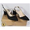 Image 1 : BLACK SLINGBACK WOMEN''S SHOES SIZE 36