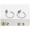 Image 1 : 955-114 MEDIUM HOOPS EARRINGS
