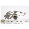 Image 1 : 940-102 CHAIN NECKLACE W/ ROUND PENDANT