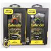 Image 1 : LOT OF TWO NEW IPHONE X OTTER HEAVY DUTY CASES W/