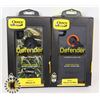 Image 1 : LOT OF TWO NEW IPHONE X OTTER HEAVY DUTY CASES W/