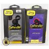 Image 1 : LOT OF TWO NEW IPHONE X OTTER HEAVY DUTY CASES W/